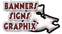 Banners, Signs & Graphix by: 1-Off Customz